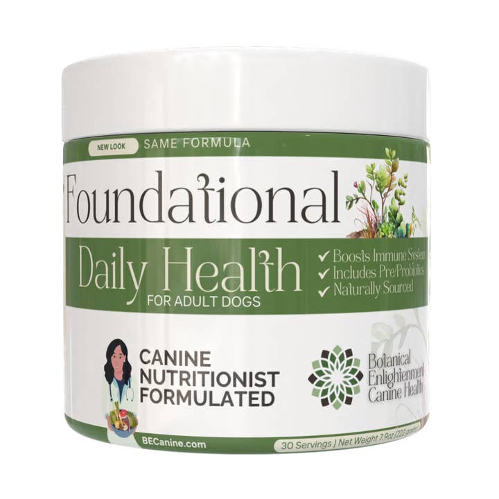 Foundational Health Formula- Adult Dog for wholesale by Botanical Enlightenment Canine Health