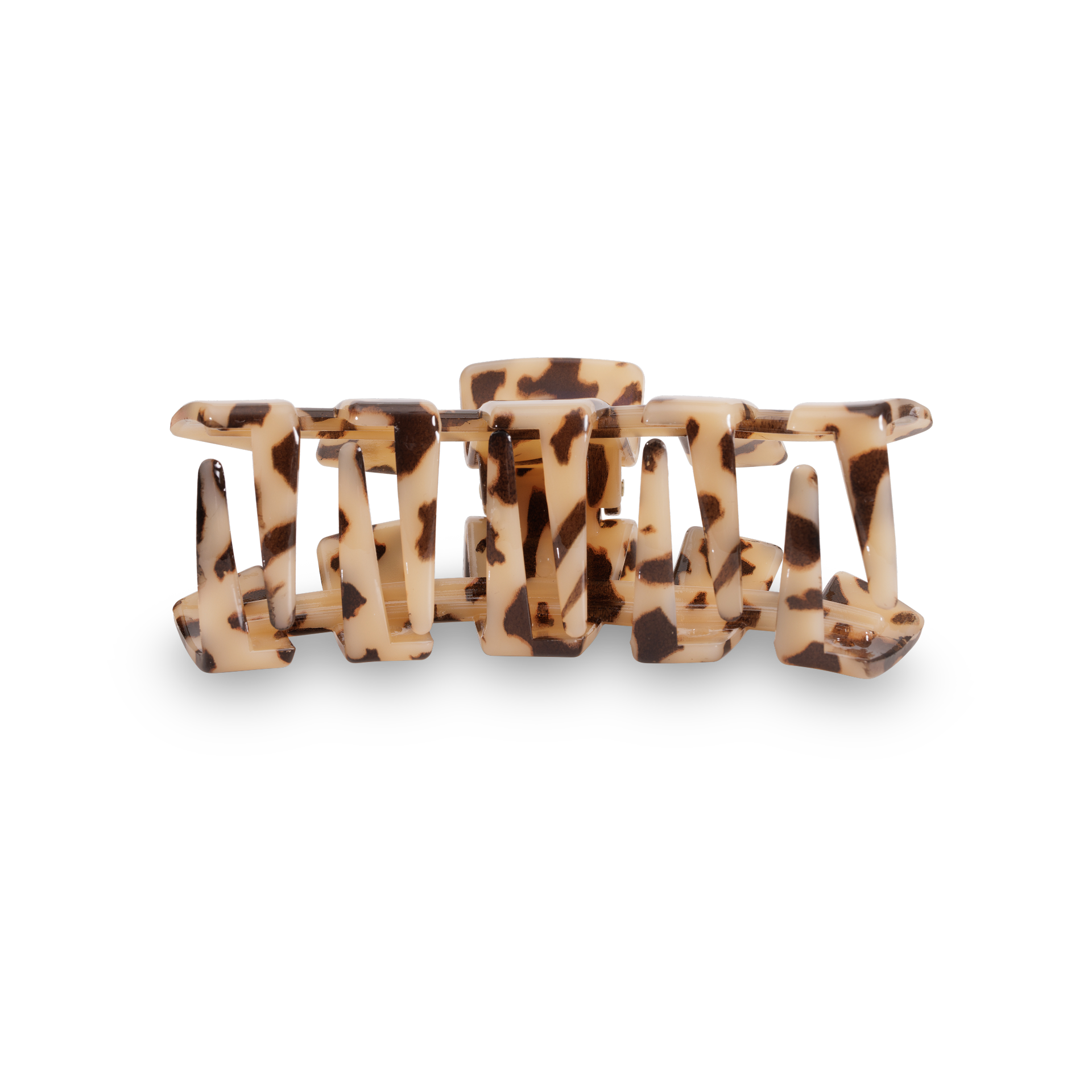 TELETIES - Wholesale Hair Clip - Women's - Classic Hair Clip | Medium | Blonde Tortoise 2