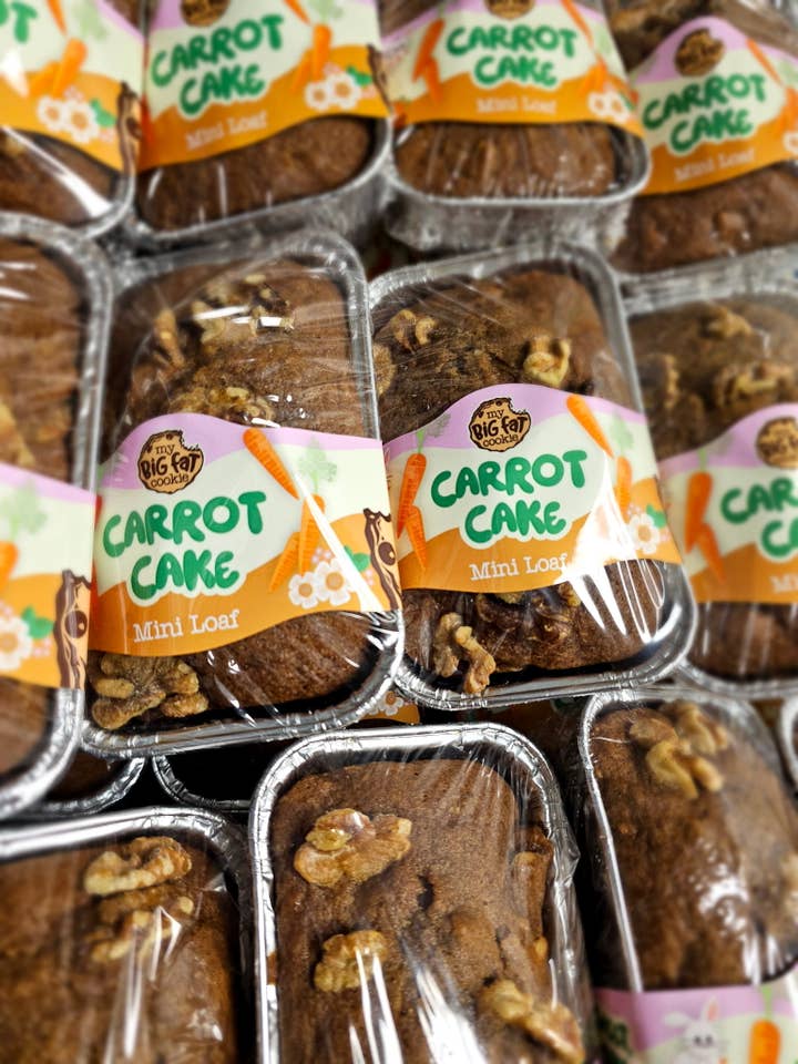 Mini Loaf: Carrot Cake for wholesale by My Big Fat Cookie