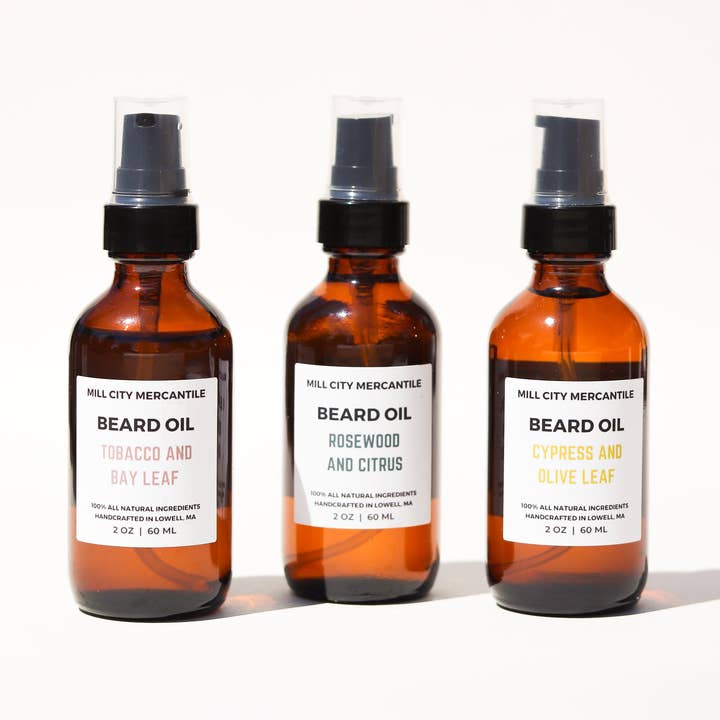 BEARD OIL for wholesale by MILL CITY MERCANTILE