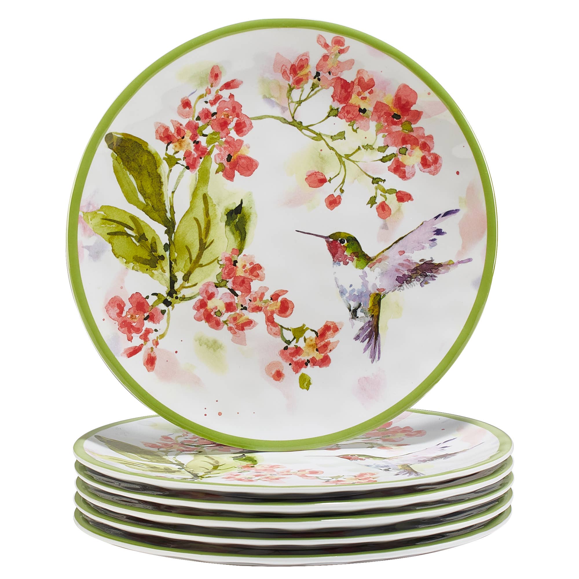Certified International - Wholesale Salad Plate - Hummingbirds Salad Plate 9in1
