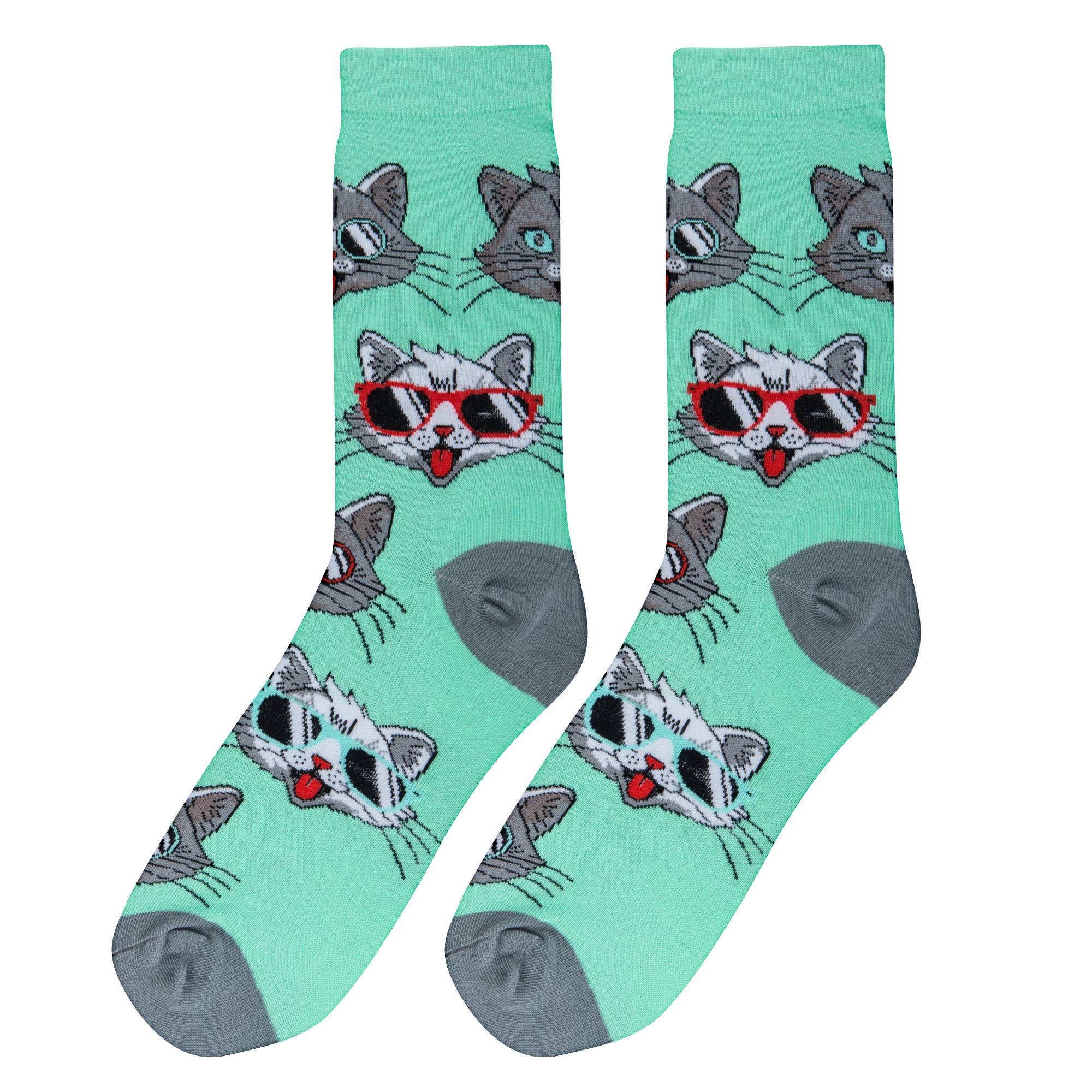 Crazy Socks - Wholesale Socks - Women's - Crazy Socks - Womens Crew - Cool Cats1