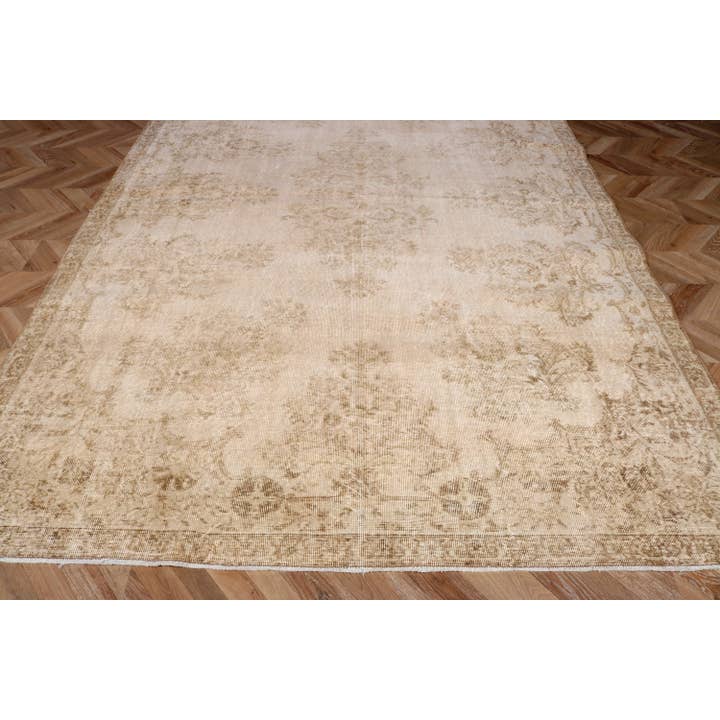 The Loom Wholesale - Wholesale Area Rug - 1980 Handmade Oversize Oushak Anatolian Wool Oriental Rug 4