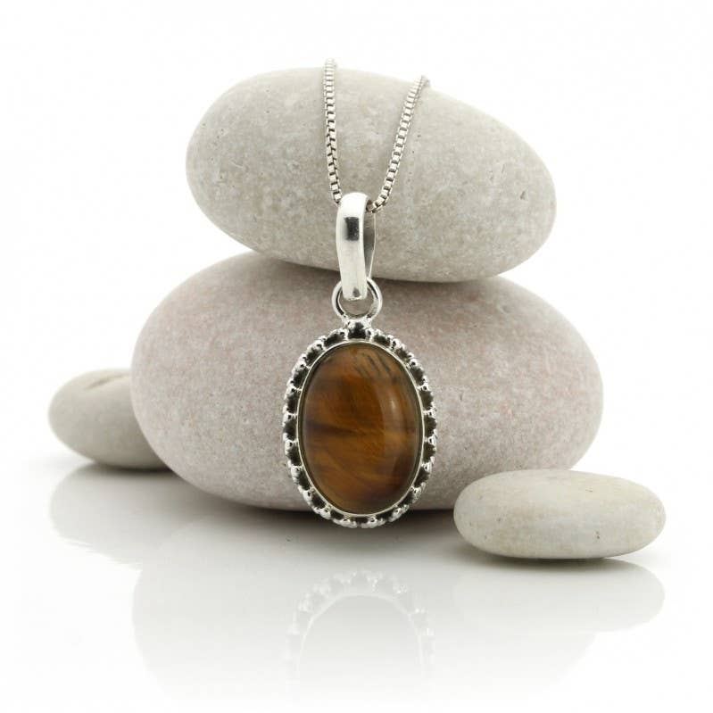 UniArt - Wholesale Pendant/Charm Necklace - Kanda Pendant, Gems in Sterling Silver0