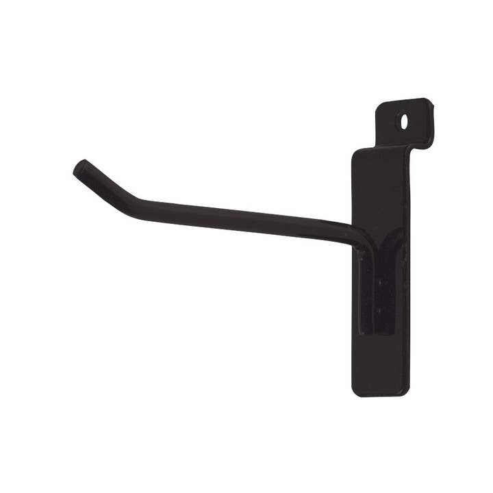 Store Supply Warehouse - Wholesale Retailer Display - Accessories - Black Peg Hook for Slatwall