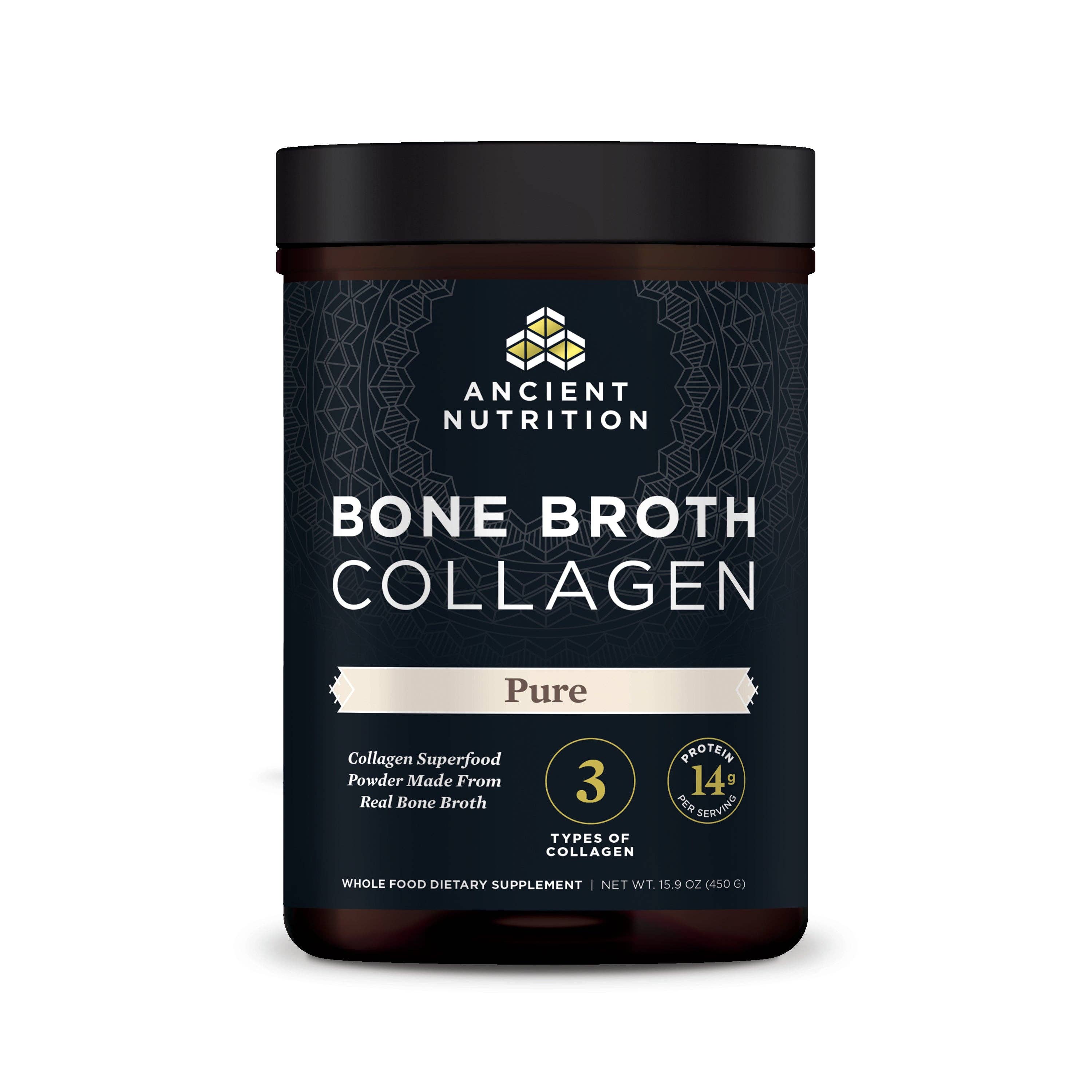 Black Bone Broth Collagen Protein | Powder Pure (30 Servings) for wholesale on Faire