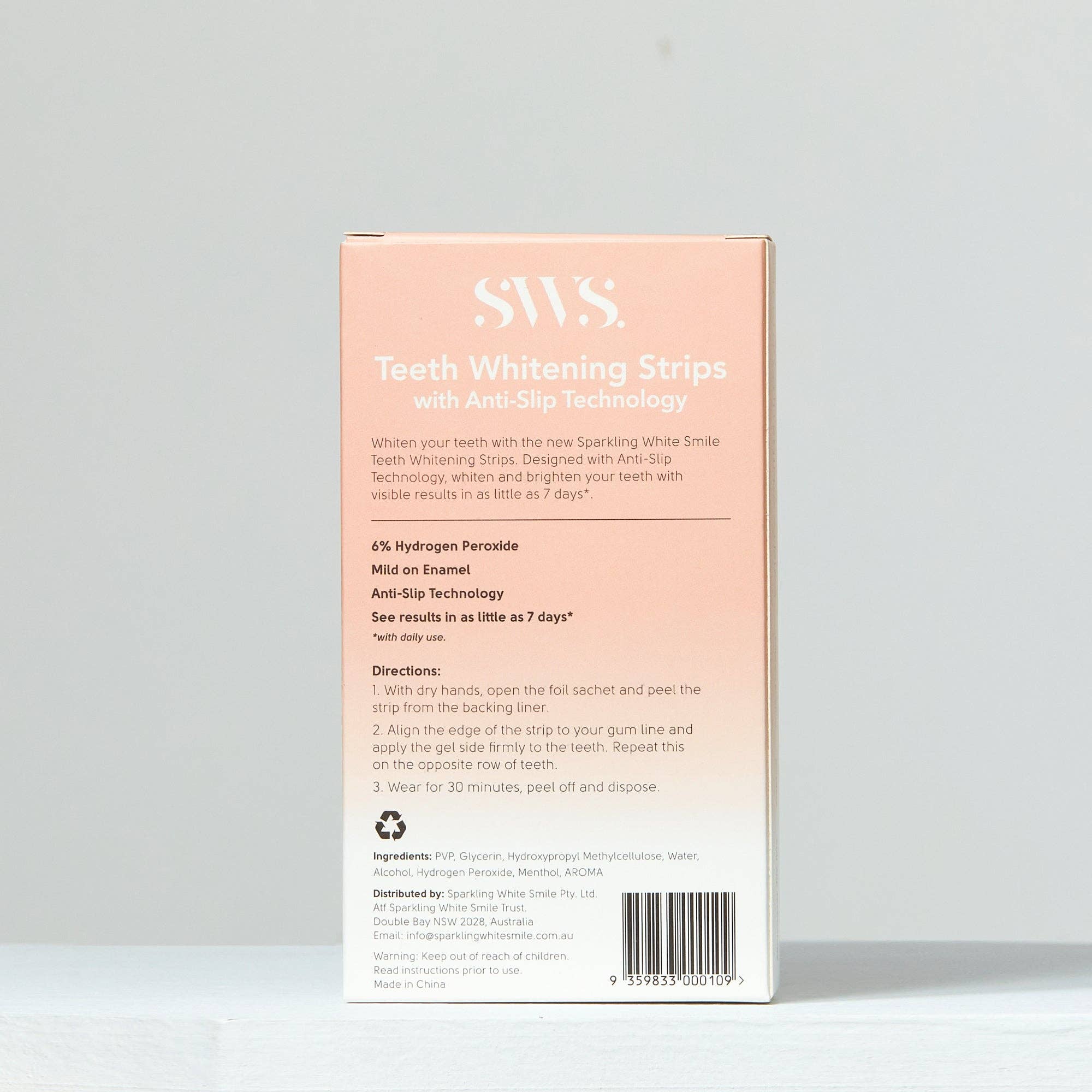 Sparkling White Smile - Wholesale Teeth Whitener - Cranberry Flavoured Teeth Whitening Strips6