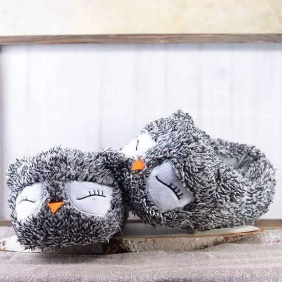 Owl Slippers for wholesale by Amanda Blu