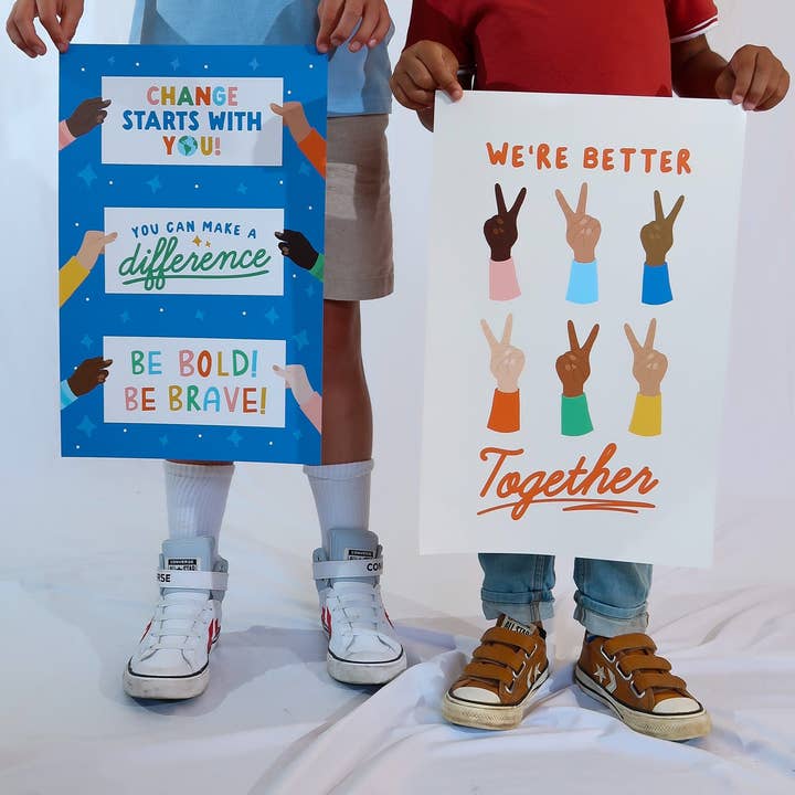 Oh Happy Dani - Wholesale Poster - Change Starts With You Poster1