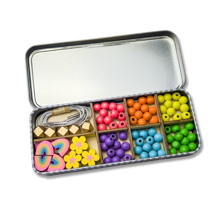 Cotton Twist - Wholesale DIY Jewelry - Kids - Rainbow Bracelet Bead Kit