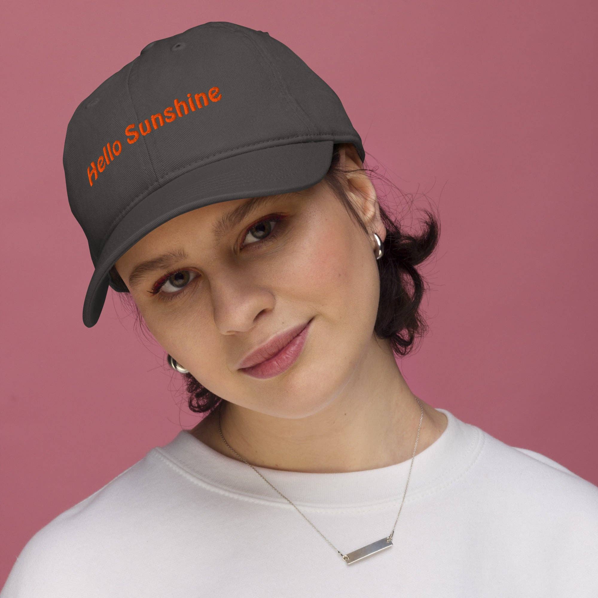 Restored By Nature Company - Wholesale Baseball Cap - Unisex - Organic Dad Hat - Hello Sunshine0