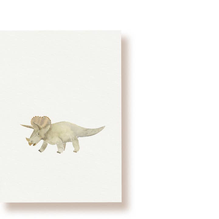 Triceratopo | Cartolina per la vendita all'ingrosso da parte di tucán y limón