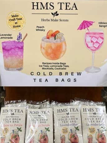 Cold Brew Tea Bags for wholesale by Herbs Make Scents