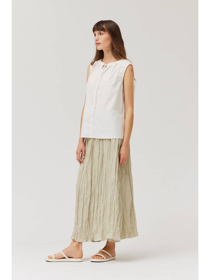 Grade & Gather - Wholesale Blouse - Women's - 41922 -Â SLEEVELESS COTTON TOP