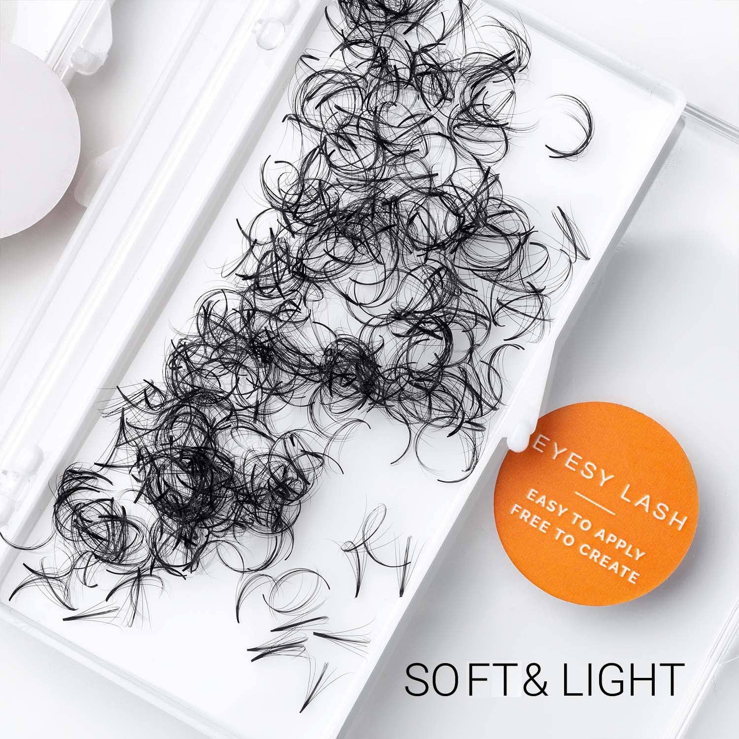 Eyesy Lash - Venta al por mayor Pestañas postizas - Wispy Fans 5D | 1.9 €/ventilador | 0.07 .05 | 500 abanicos hechos a mano1