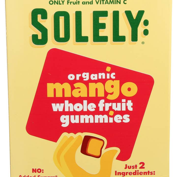 SOLELY FRUIT GUMMIES MANGO - Case of 8 and other Purchase Wholesale solely. Free Returns & Net 60 Terms on Faire trending on Faire.