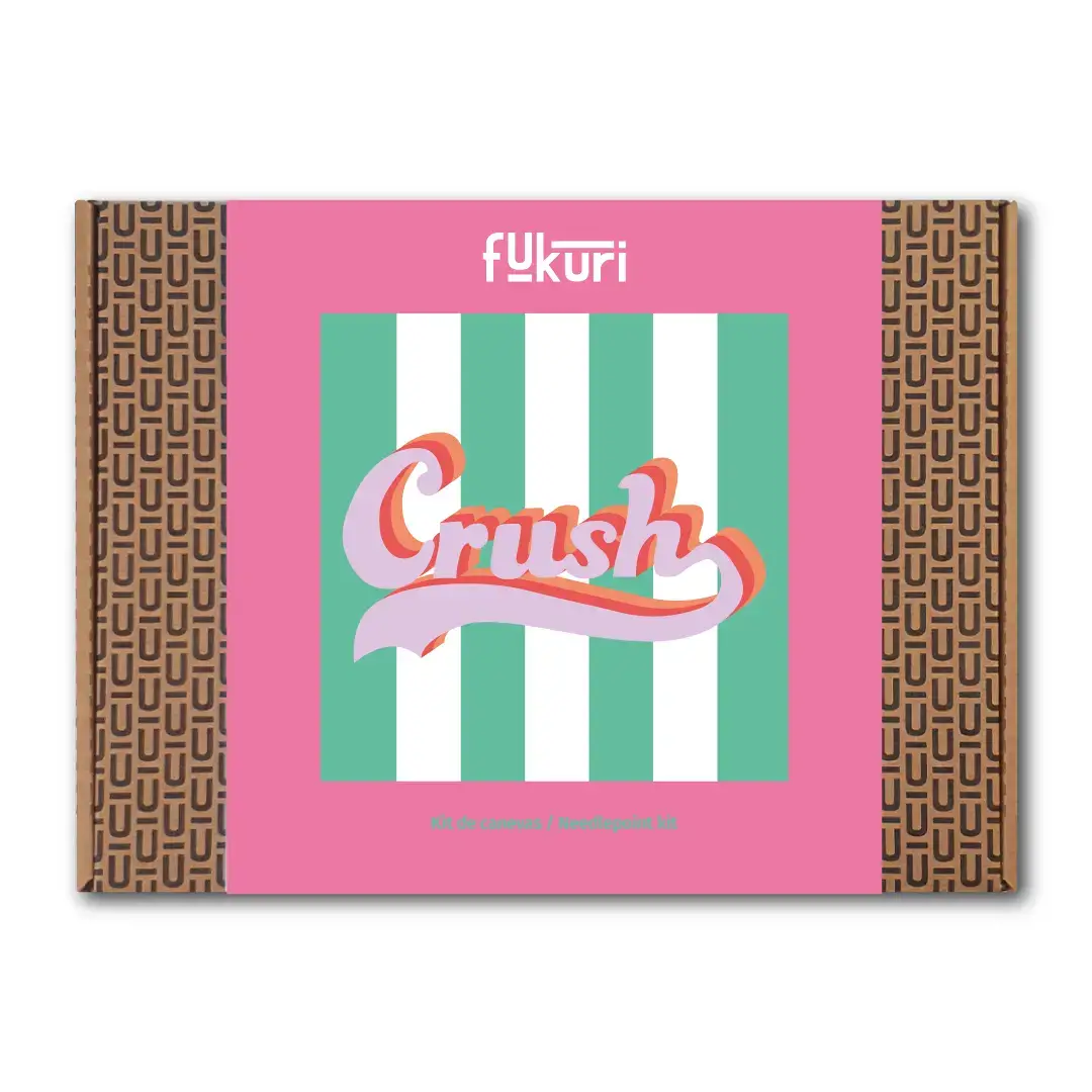 Fukuri - Wholesale Craft Sewing Kit - Gift idea - DIY - Needlepoint kit - CRUSH1