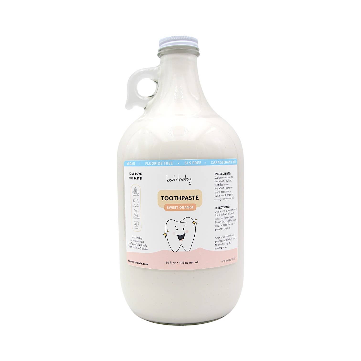 Taylor's Naturals - Vente Dentifrices - Balm Baby - Dentifrice Naturel pour Enfants * Pompe en VRAC0