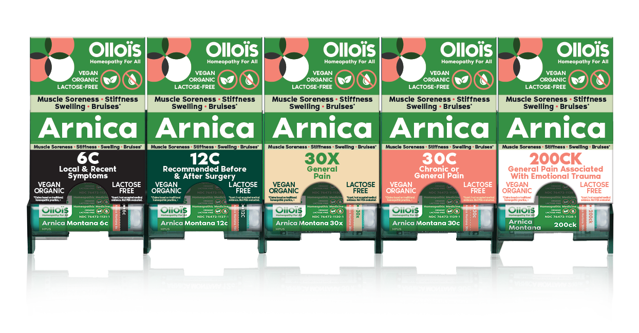 Ollois - Wholesale Oral Supplement/Vitamin - Ollois Arnica Montana 200ck Cube Display-12ea (For Retail)10