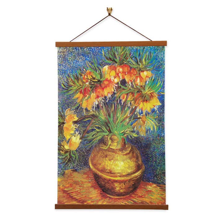 Kejserliga fritillarier i kopparvas av Vincent van Gogh för wholesale av Vintage Banners