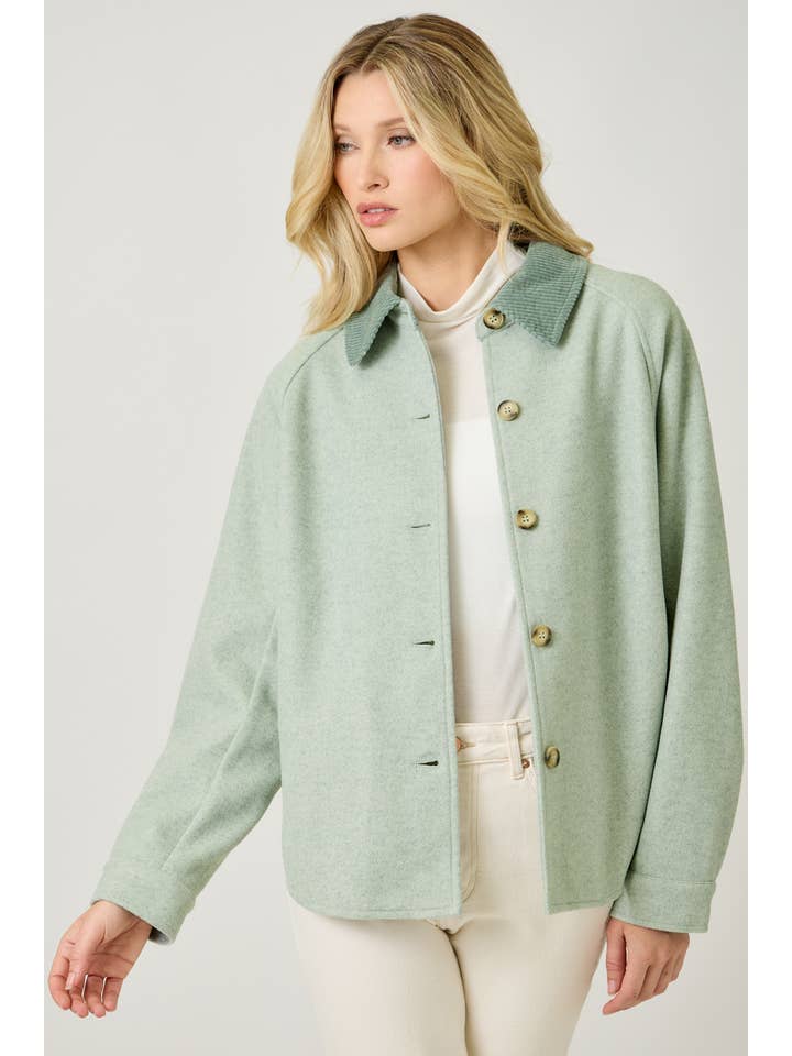 Mystree - Vendita all'ingrosso Giacca a camicia - Donna - 61149 Giacca Camicia con Bottoni8