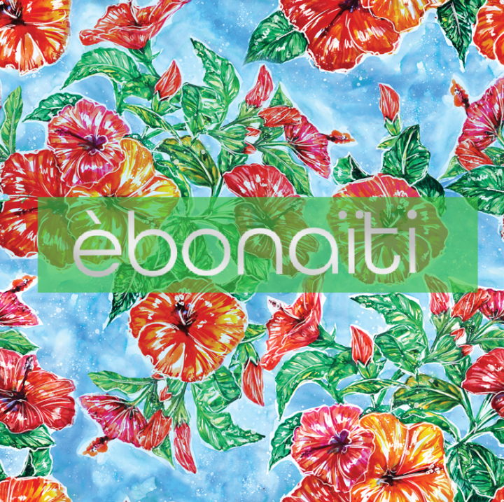 Ebonaiti - Wholesale Art Print - Mini Print Hibiscus Tropical Floral Flower1