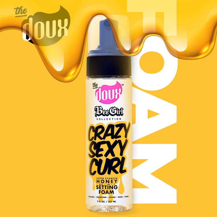 The Doux - Wholesale Hair styling gel/mousse - CRAZYSEXYCURL™ Honey Setting Foam1