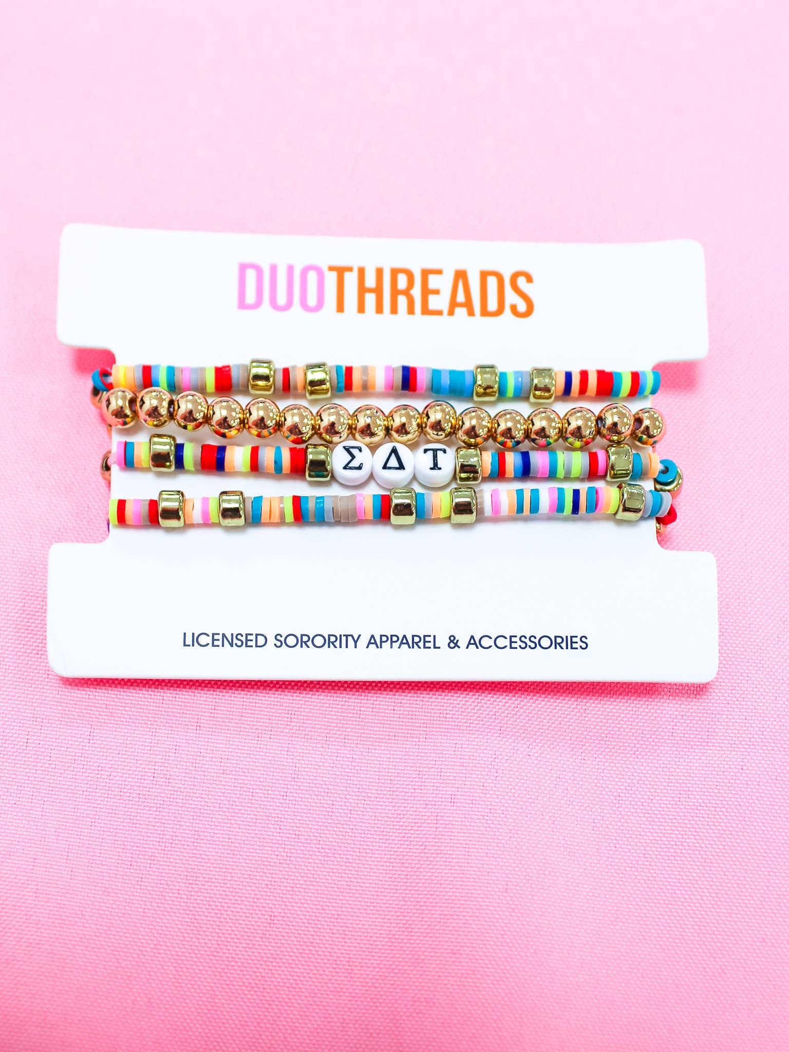 Duo Threads - Wholesale Jewelry Set - Miley Sorority Bracelet Stack20