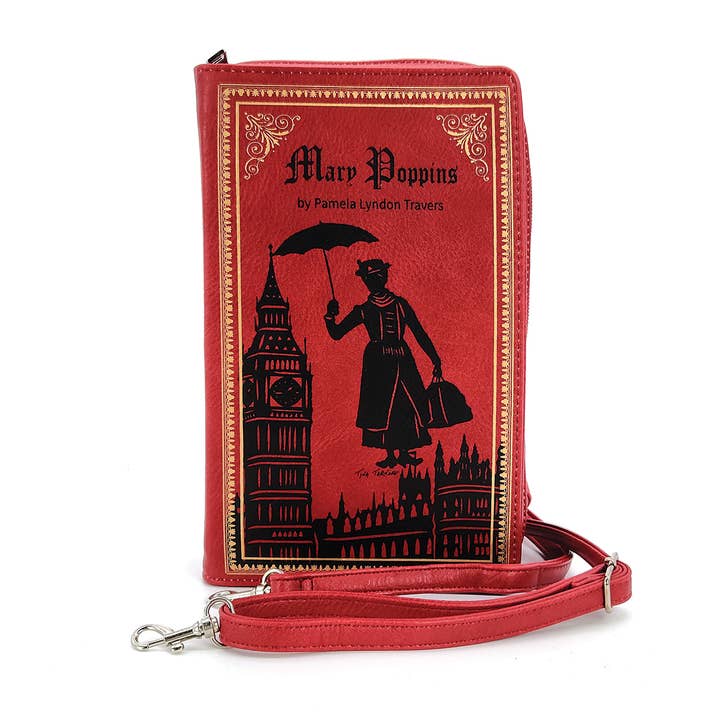 COMECO INC - Wholesale Clutch Bag - Women's - Mary Poppins Book Clutch Bag