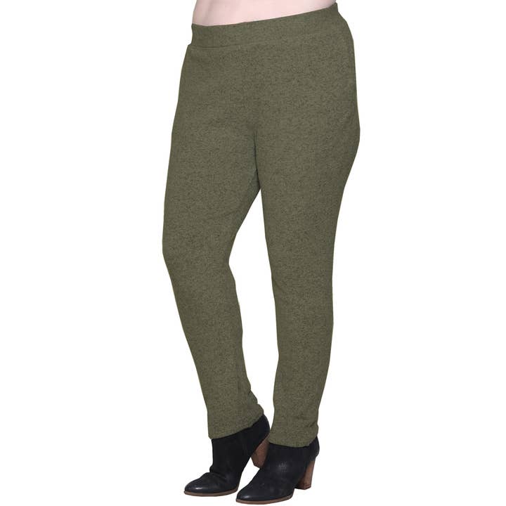 The Comfort Collection - The Slim Pant - MOSS / Plus Size for wholesale by La Cera