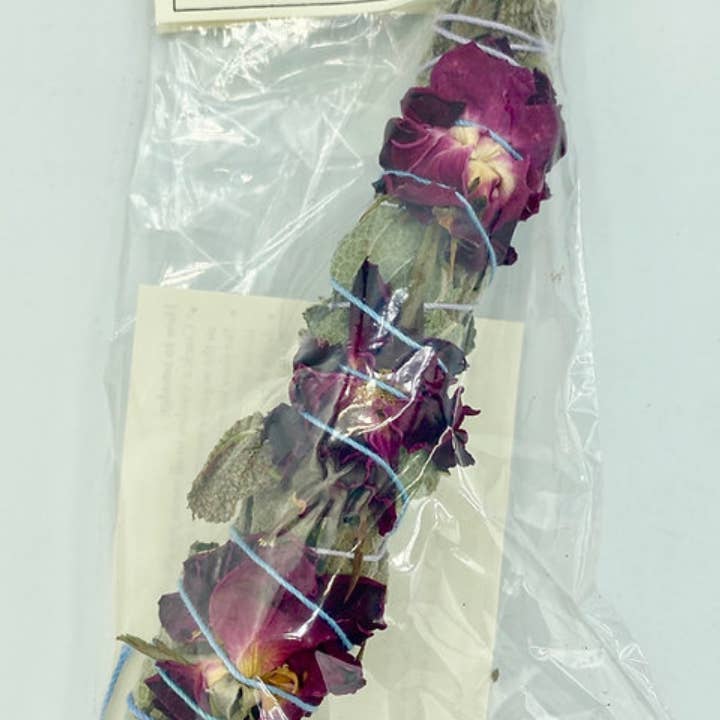 Serenity Sage - Wholesale Smudge stick - Triple Rose Herbal Smudge Sticks - For Love, self love2