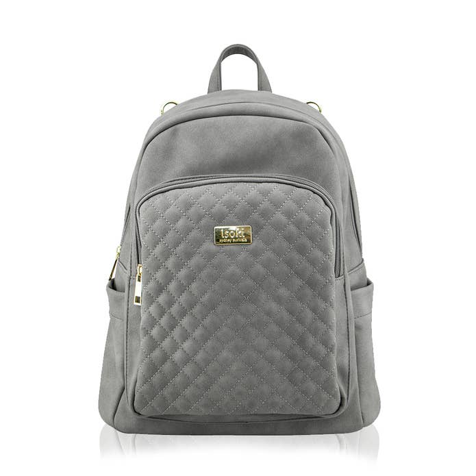 Marlo Backpack - Stone for wholesale by Isoki (UK)