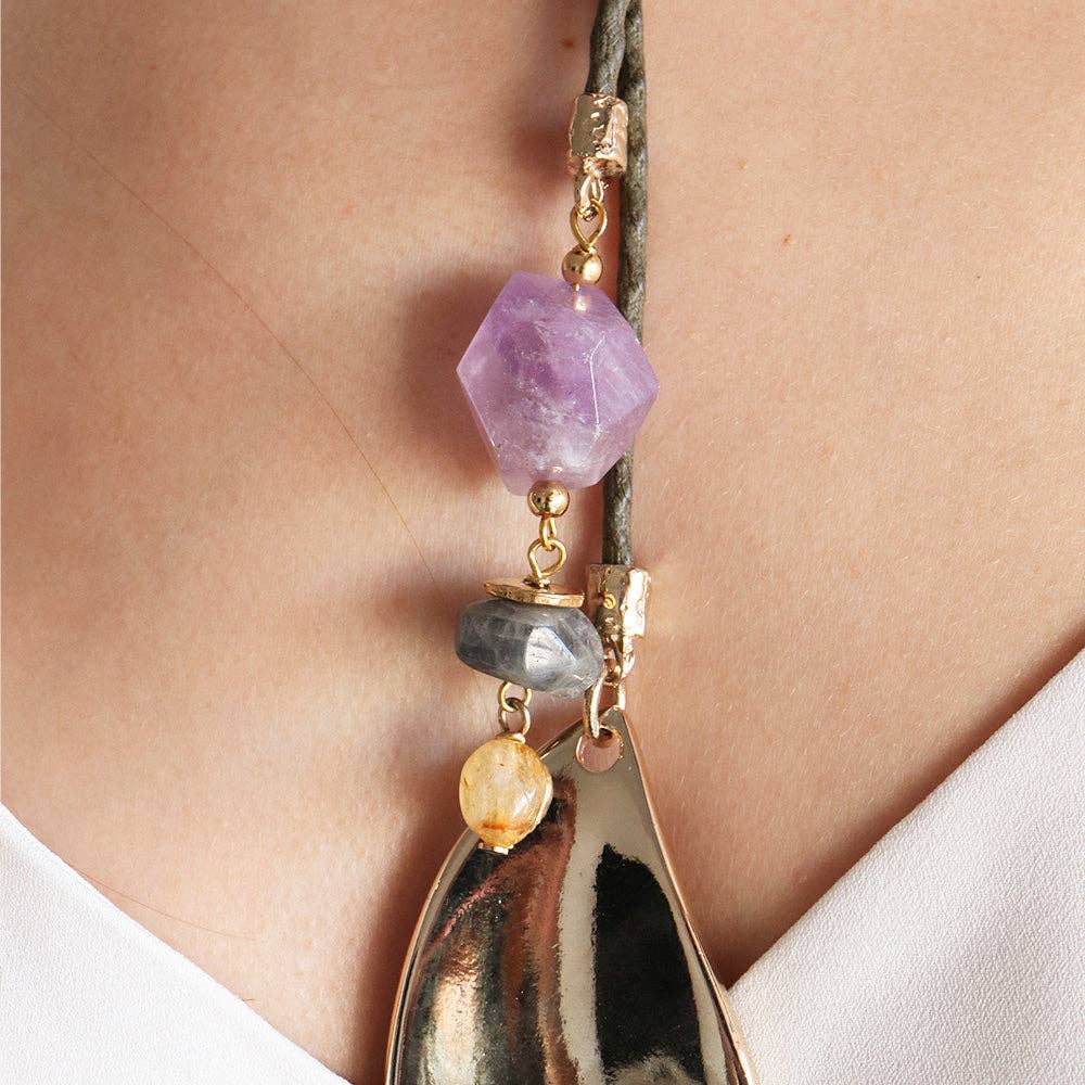 ÉMOLO - Wholesale Pendant/Charm Necklace - Monsul LAPHI long necklace8