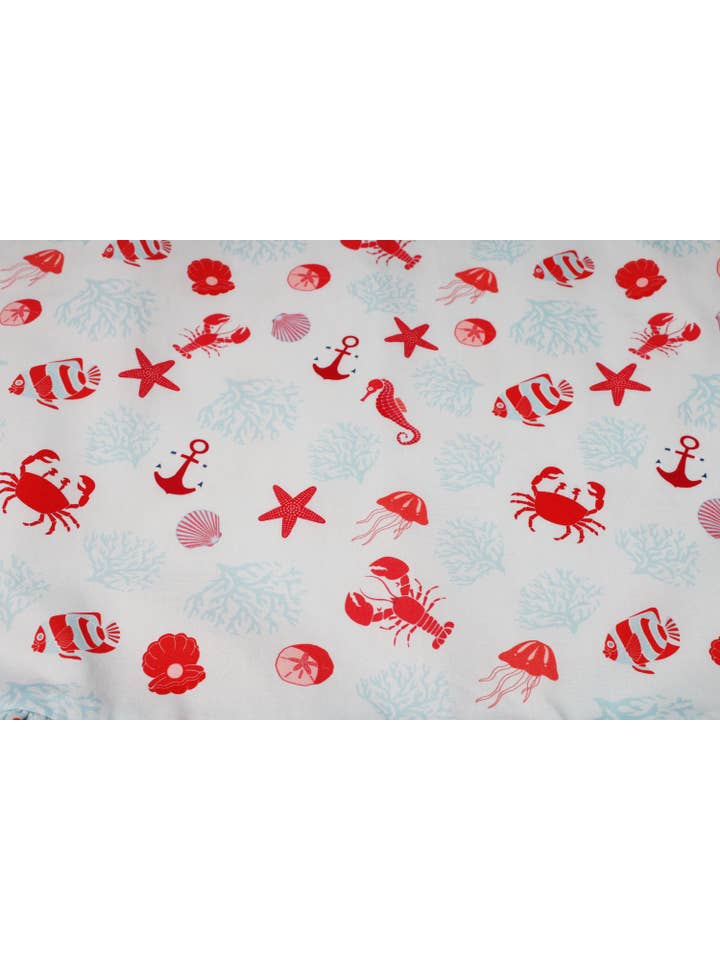 Minna - Wholesale Dress - Kids - Drop waist Dress - Summertime at the Cape Sea Creatures16