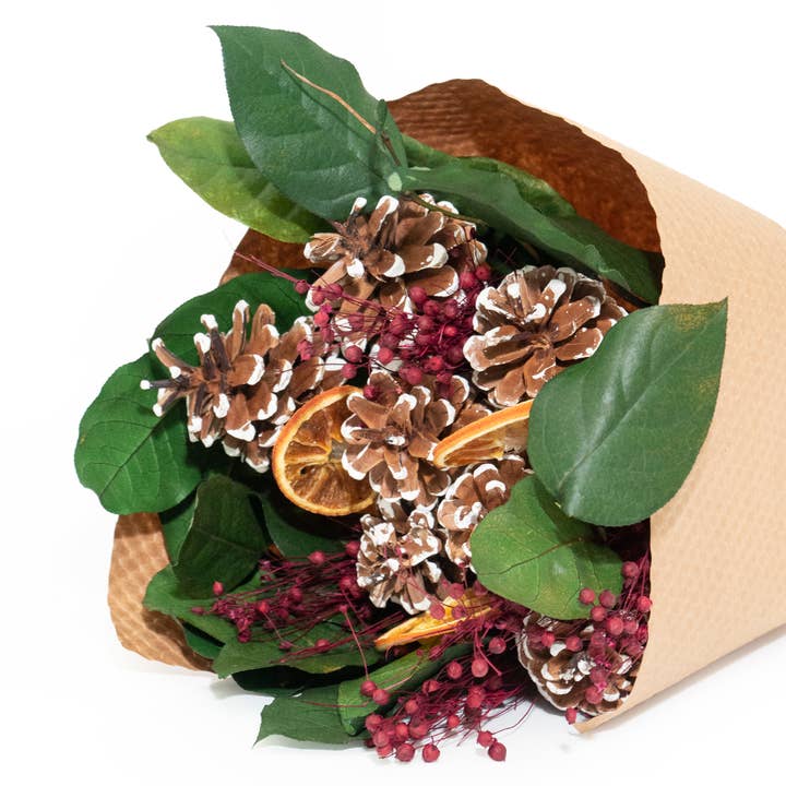 Andaluca - Wholesale Dried/Pressed Flowers - Holiday Memories Bouquet #412