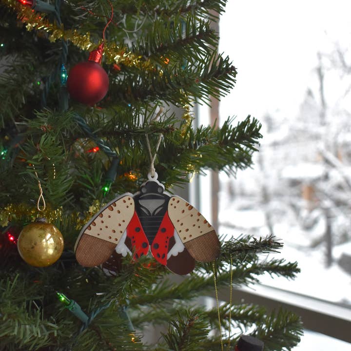 Morganite Press - Wholesale Ornament - Spotted Lanternfly Ornament2
