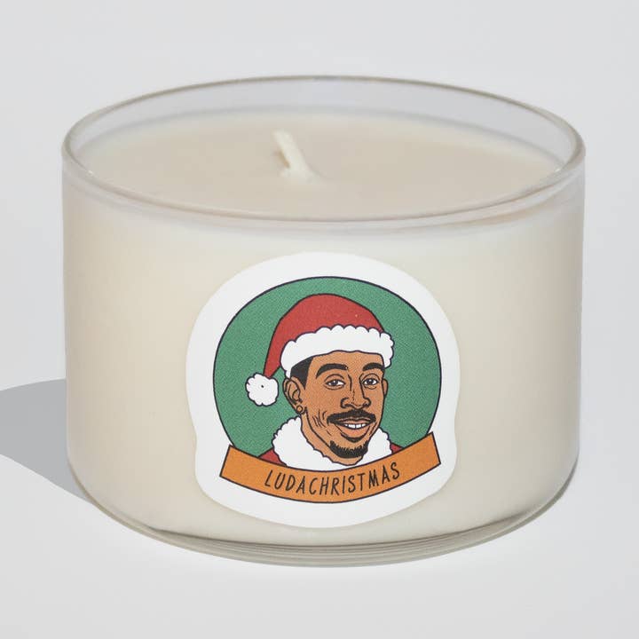 LUDACHRISTMAS | Funny Silly Mini Holiday Candle Holly Berry for wholesale by Fresa Creative