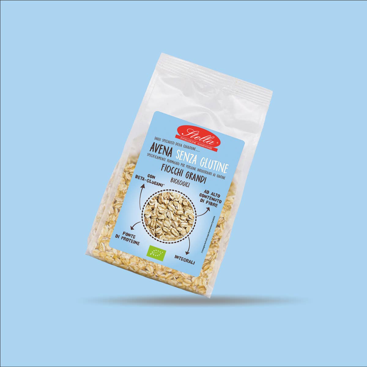 Stella Foods s.r.l. - Wholesale Oats - STELLA Organic Gluten-Free Large Oat Flakes 400g2
