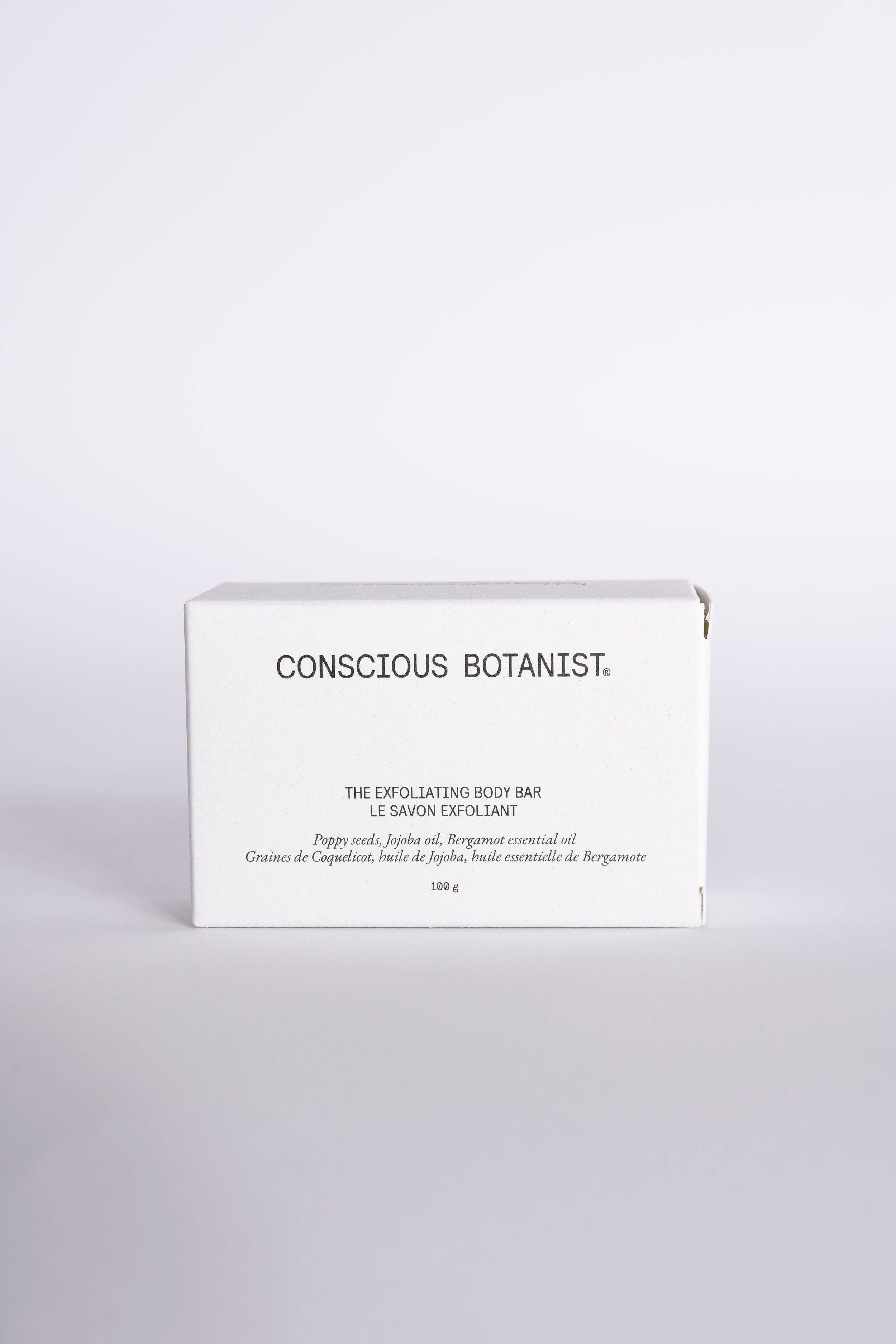 Conscious Botanist – wholesale Bar Soap – La barra exfoliante para el cuerpo2