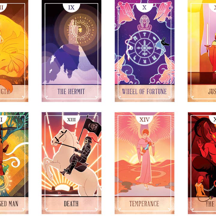 Hit Point Press - Wholesale Tarot Cards - The Fablemaker's Animated Tarot Deck3