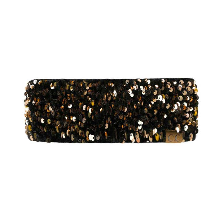 MiMi Wholesale - Wholesale Fashion Headband - Women's - Leah Cluster Sequin Fashion Headband Wrap5