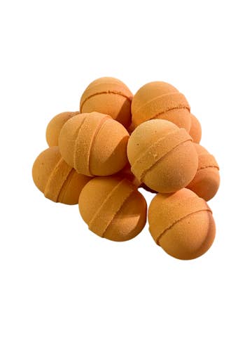 Mini Bath bombs - Orange for wholesale by OMGoodness Soaps