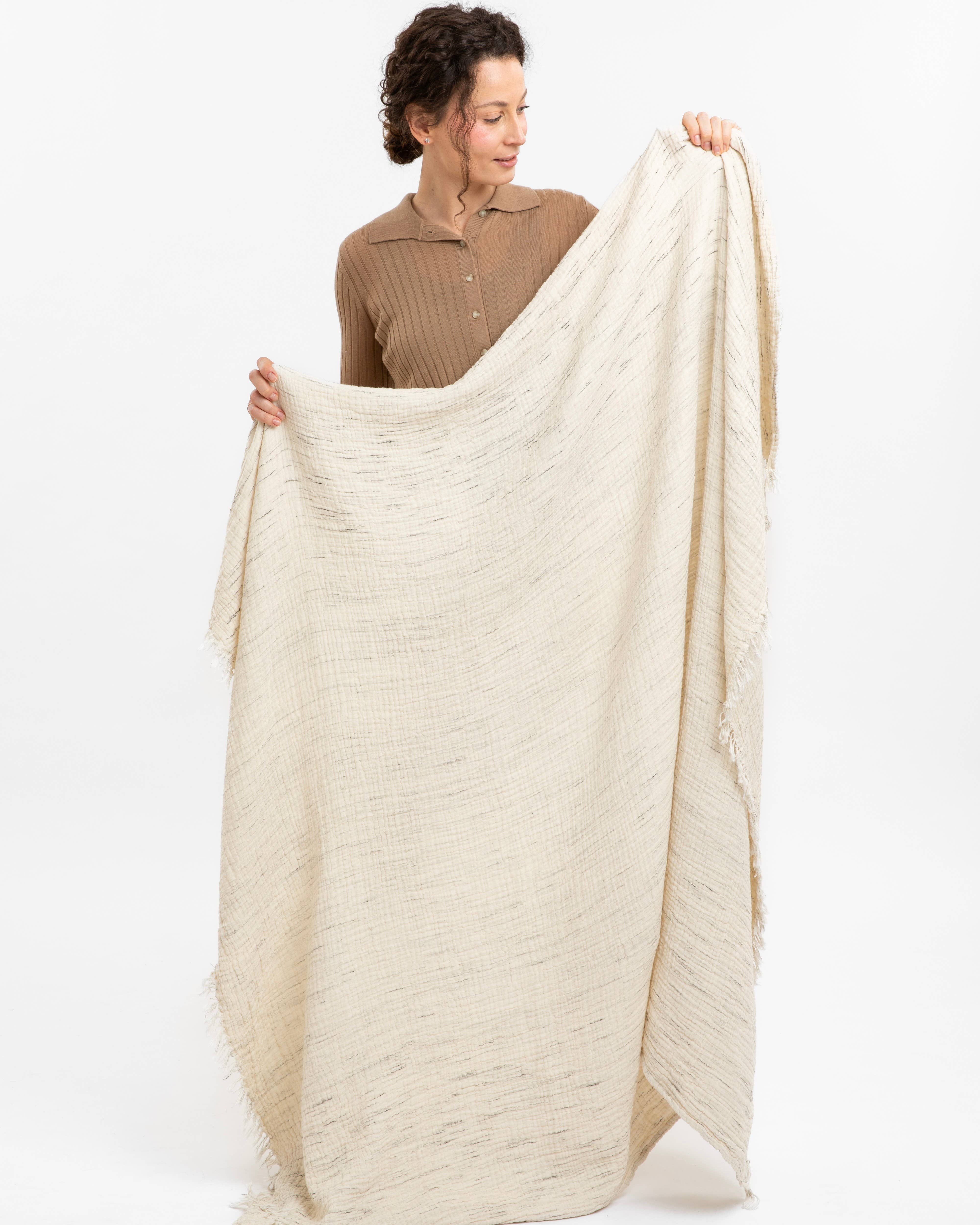 Woven Stories - Wholesale Throw Blanket - Cocoon Cotton Reversible Throw Blanket39