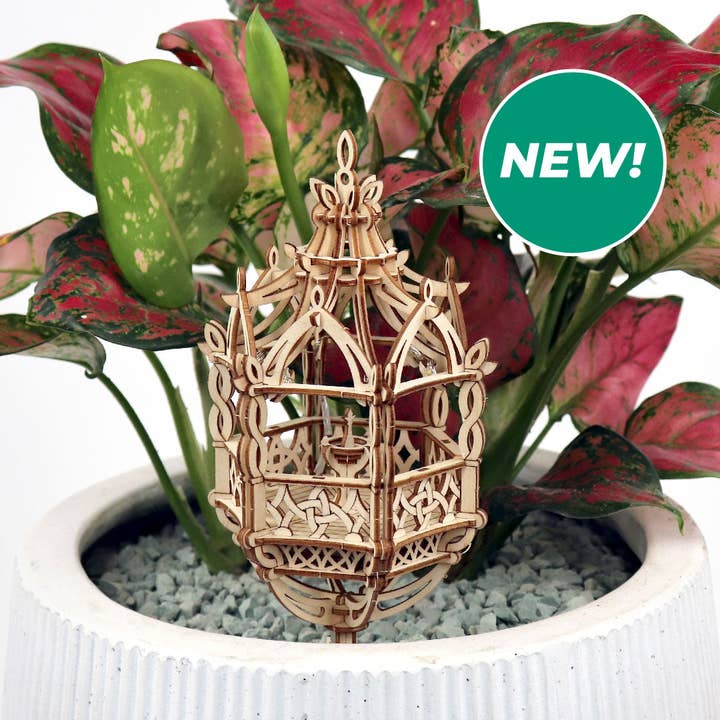 Tiny Treehouses - Wholesale DIY Craft Kit - Spring Pavilion