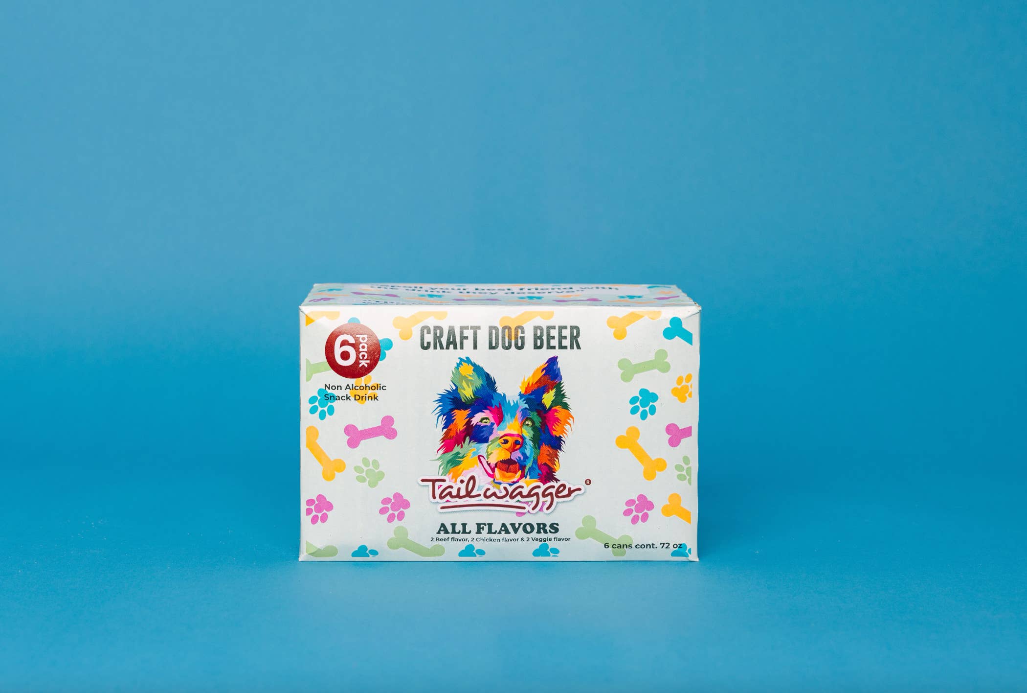 Tailwagger Dog Beer - Wholesale Pet Food - Dog - 6 pack All Flavors Craft Dog Beer