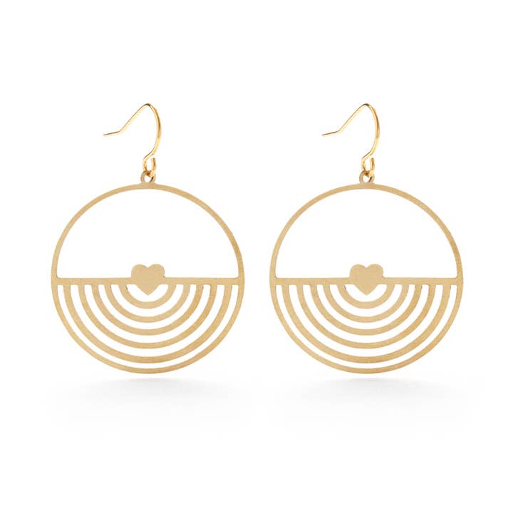 Mind's Eye Design - Wholesale Dangle Earrings - Radiate Love Earrings