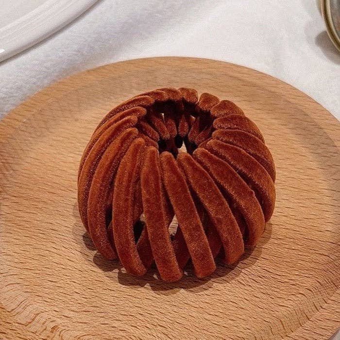 LanLivia – Großhandel Haargummi – Damen – Elastische Haargummis mit geometrischem Vogelnest-Design9