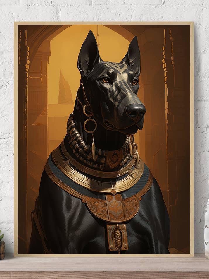 Ägyptische Dogge auf Leinwand, Kunstdruck für den Großhandel von Arttique - Artistry Canvas Prints
