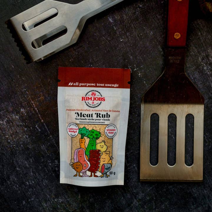 Rimjobs & Meat Rub Co. – wholesale Rub – Medelhög värme äppelvedrökt köttrubb/krydda för alla ändamål