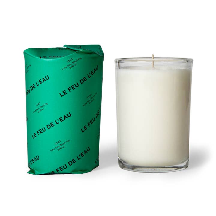 Le Feu De L'eau - Wholesale Jar/filled candle - Vert - 8 oz